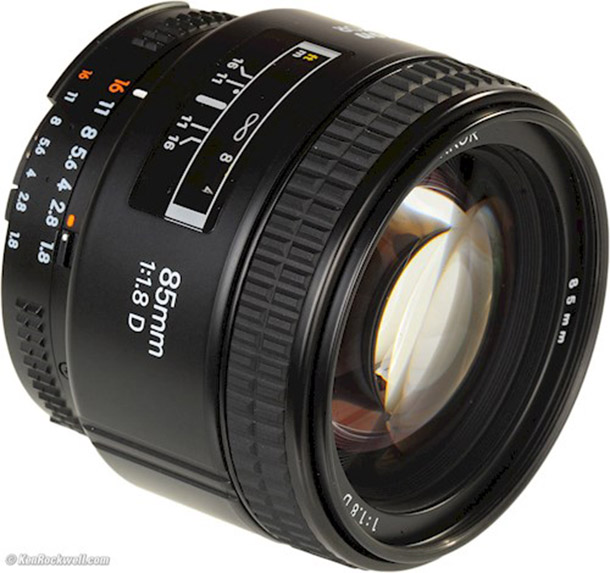 Huur Nikon 85mm f/1.8 D van KAJ MOERENHOUT VIDEOPRODUCTIES