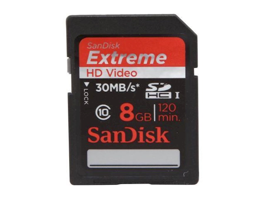 Rent SANDISK SDHC 8GB EXTRE... from Roy