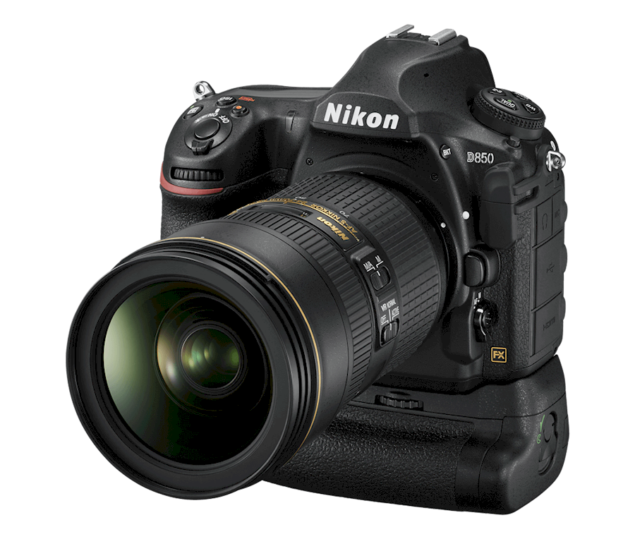 Huur Nikon D850 met grip van Mart