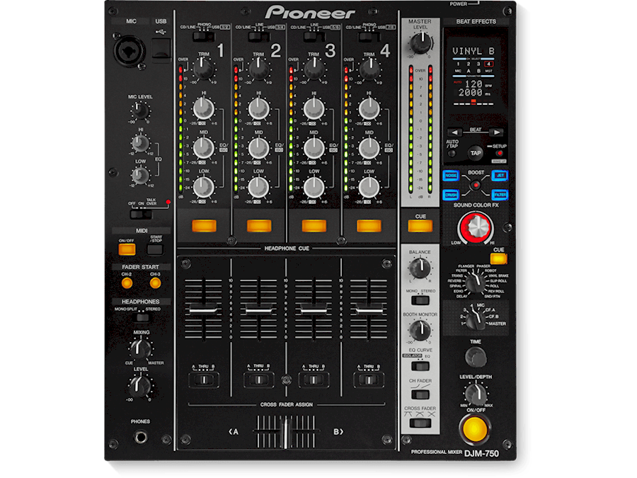Rent Pioneer DJM 750 from VOF Of My Life