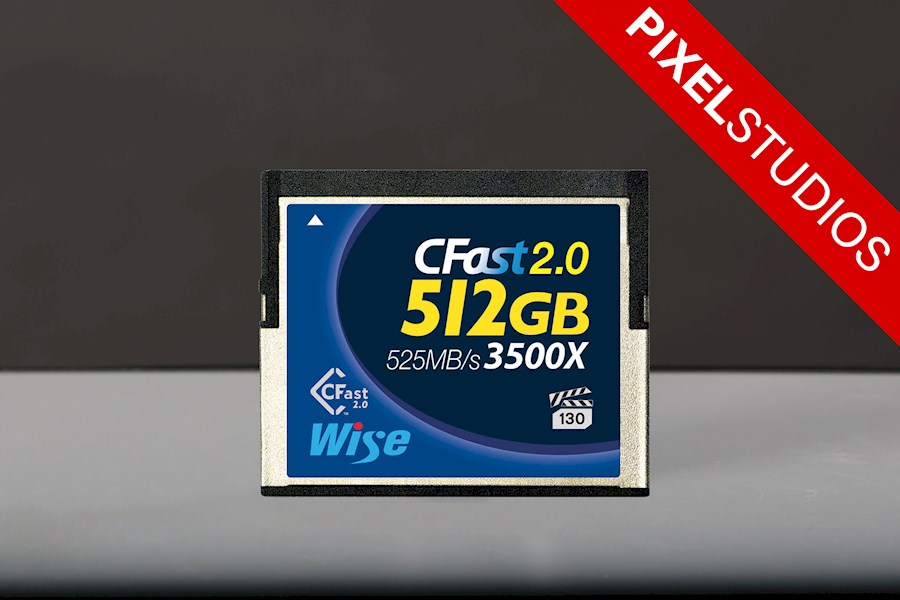 Huur Wise 512GB CFast 2.0 3... van Yarnell