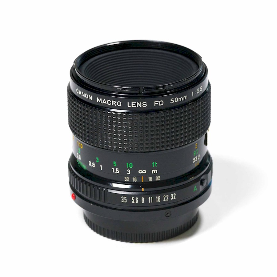 Canon FD 50mm/f3.5 - Prime macro lens