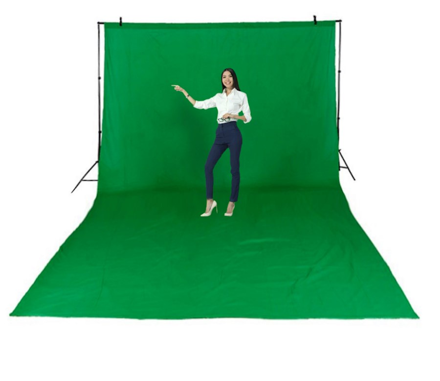 Rent Green Screen 3x6m + ac... from Meggie