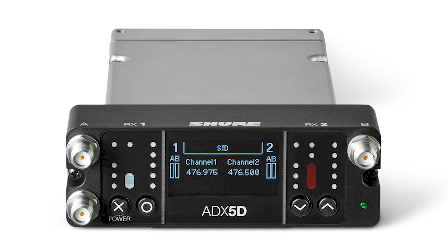 Rent Shure ADX5D - 2 kanaal... from DF MEDIA SERVICES B.V.