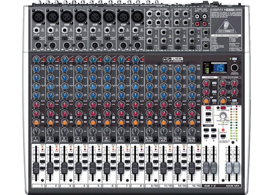Rent Behringer Xenyx X2222USB from Amar