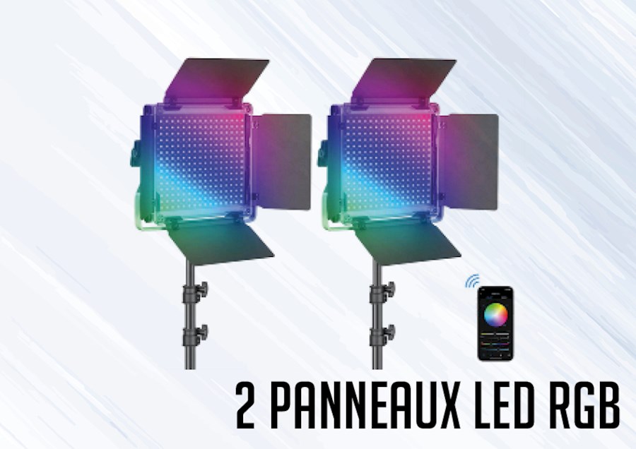 Rent 2 Panneaux LED RGB , 5... from Lounis