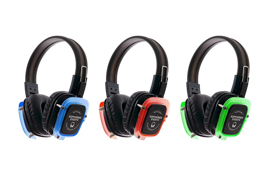 Rent Silent Disco headsets ... from Patrick