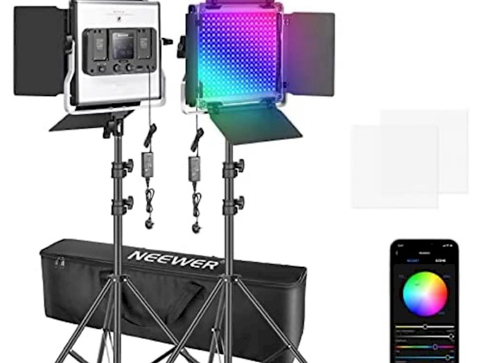 Rent Neewer 660 RGB LED-licht from Vic