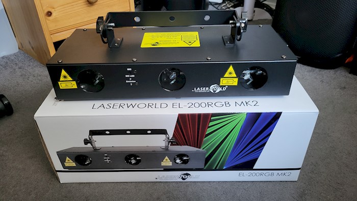 Miete Laserworld EL-200 RGB MK2 von Ricardo