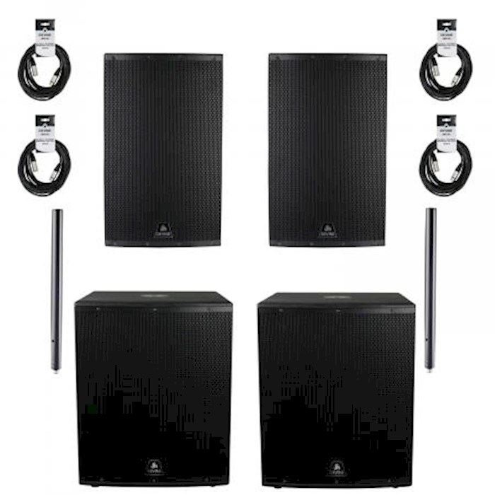 Rent PA actieve speakers in... from DHJK ENTERTAINMENT