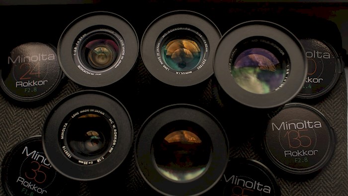 Rent Minolta MC Rokkor Lens... from Oscar