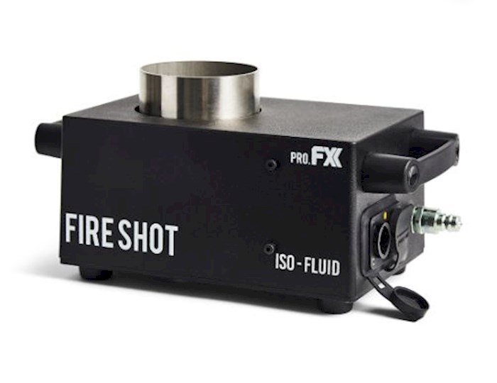 Huur Pro FX Fire shot gas van Jeffrey